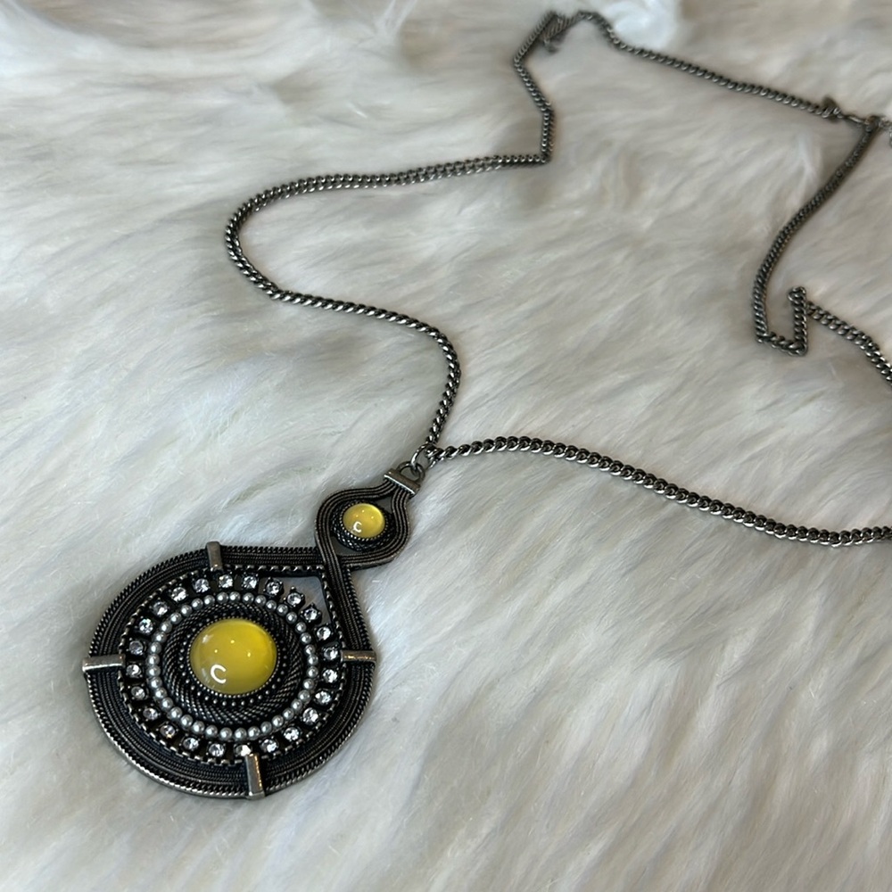 Lia Sophia Long Pendant Necklace
